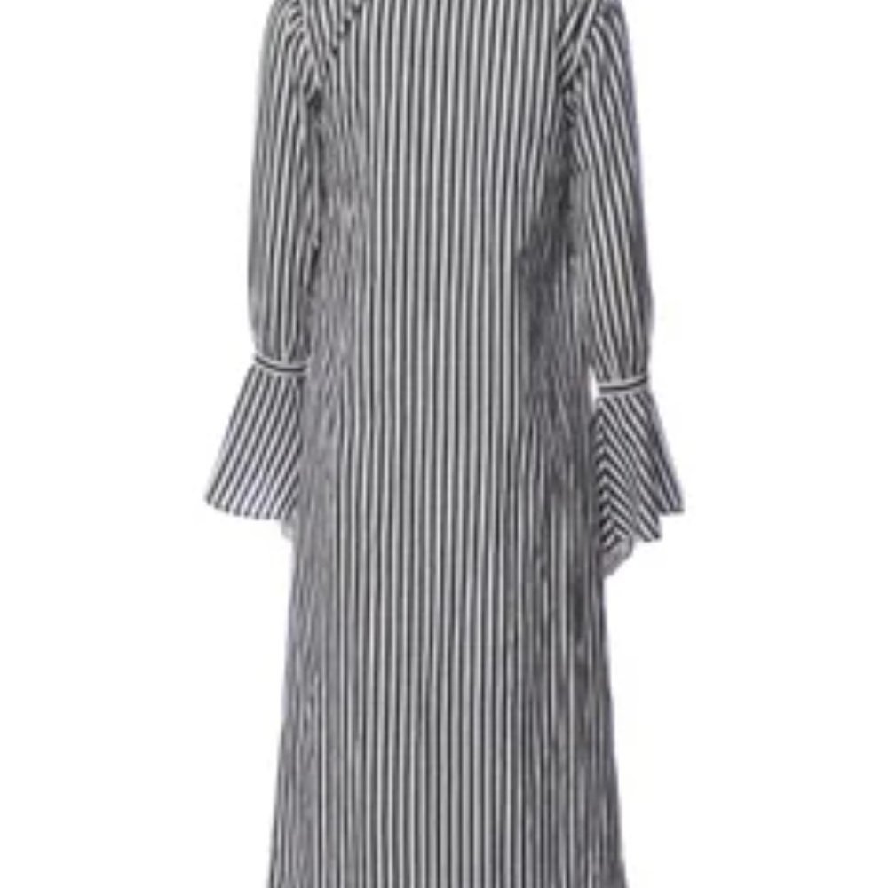L'Academie Black White Stripe Jacket - Picture 3 of 5